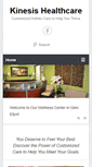 Mobile Screenshot of kinesishealthcare.com